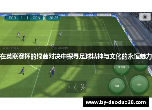 在英联赛杯的绿茵对决中探寻足球精神与文化的永恒魅力 在英联赛杯的绿茵对决中探寻足球精神与文化的永恒魅力